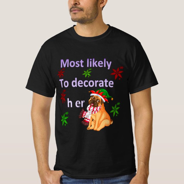 T-shirt most likely to decorate her dog (Devant)
