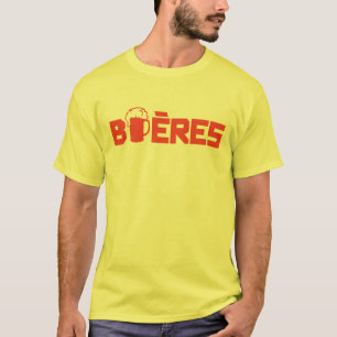 T-shirt mot biere verre alcool 902