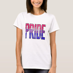 T-shirt Mot Bisexuel Fier