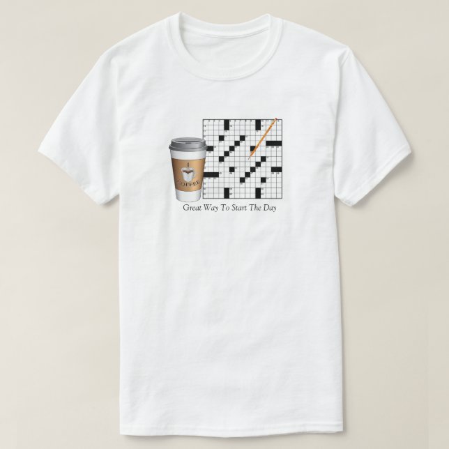 T-Shirt Mot Croisé (Design devant)