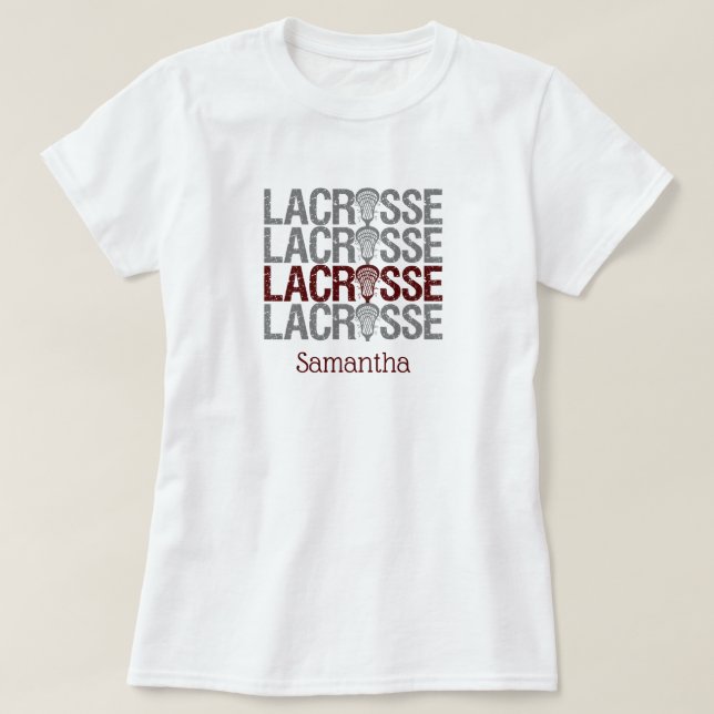 T-shirt Mot de crosse désossée (Design devant)