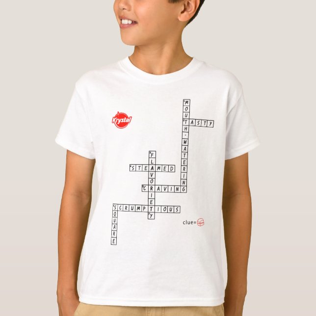 T-shirt Mot de passe Krystal (Devant)