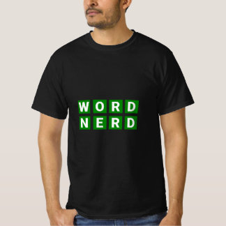 T-shirt Mot Nerd Mot-De-Passage Et Orthographe Du Jeu