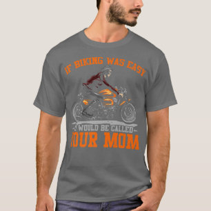 T-shirt Motard superbike homme drôle de moto Le vélo n'est