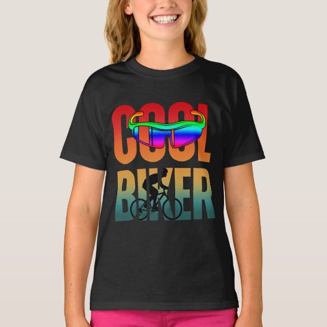 T-shirt Motard Vintage Cool (Devant)