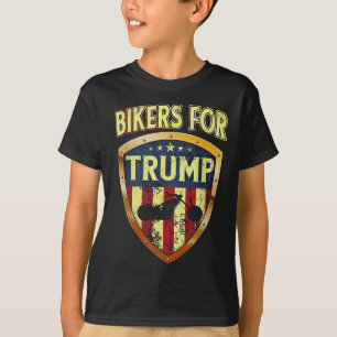 T-shirt Motards pour Trump cadeau drôle de motard Motards