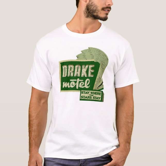 T-shirt Motel de Drake - restez où les étoiles restent (Devant)