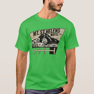 T-shirt Motel de la famille Vintage Mt StHelens