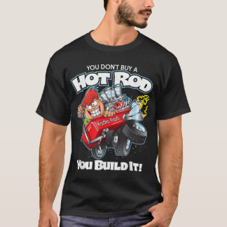 T-shirt Moteur à chaud générateur de bâton rouge Wagon sou
