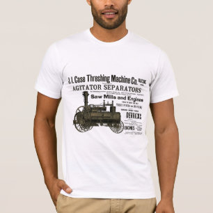 T-shirt Moteur à vapeur Tracteur de ferme Traction Agricu