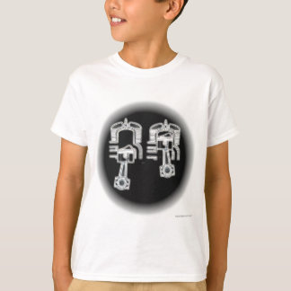 T-shirt Moteur de course de deux