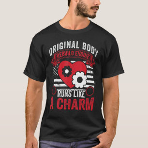 T-shirt Moteur de reconstruction - Survivor Open Heart Ope