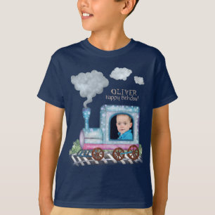 T-shirt Moteur de train mignon