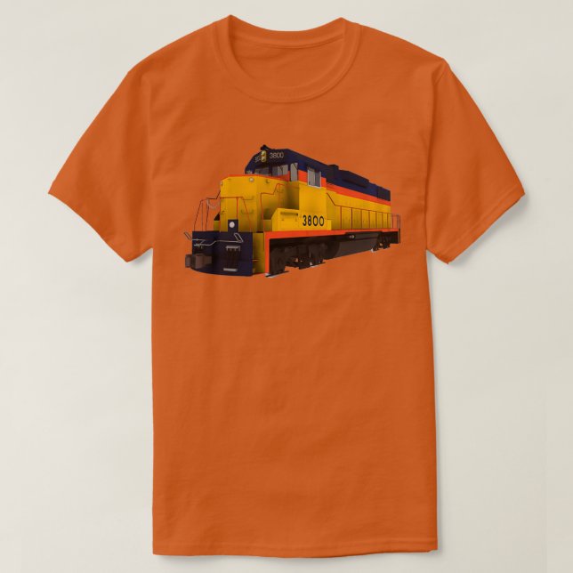 T-shirt Moteur ferroviaire 13 (Design devant)