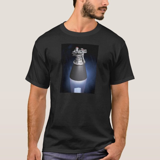 T-shirt Moteur-fusées de J-2X (Devant)