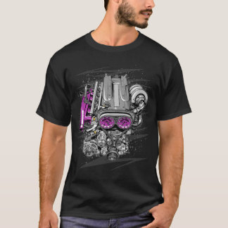 T-shirt Moteur Nissan RB26