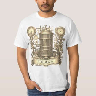 T-shirt Moteur vintage Tesla