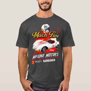 T-shirt Moteurs Mach Cinq Mifune Speer Racer