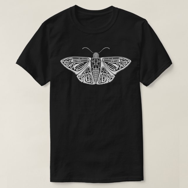 T-shirt Moth Binesi odikom WAWEZHI CANADA (Design devant)
