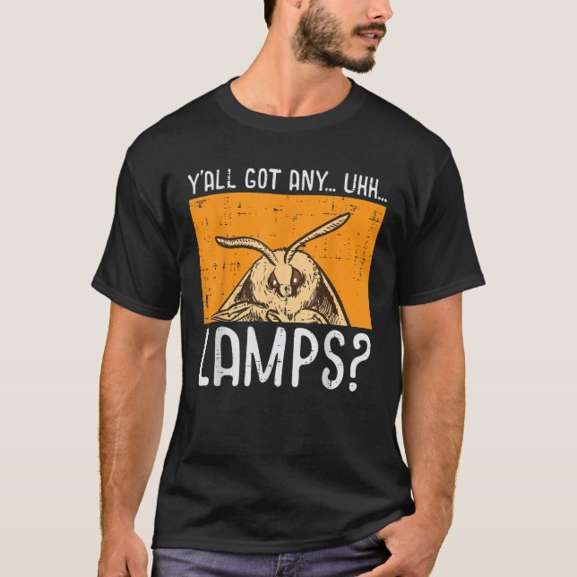T-shirt Moth Yall a des lampes drôle Insecte mème femmes f (Devant)