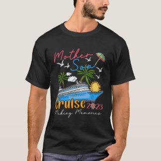 T-shirt Mother Son Cruise 2023 Funny Memories Cruise Ship