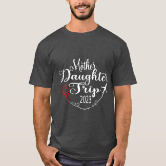 T-shirt Mothergirl trip2023Famille de vacances de famille