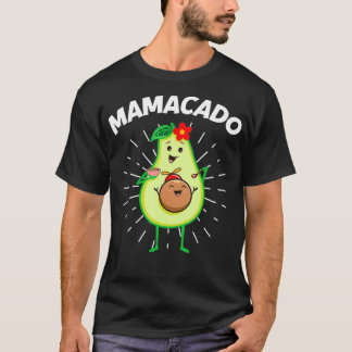 T-shirt Mothers Day Pregnant Avocado Pregnancy Announcemen
