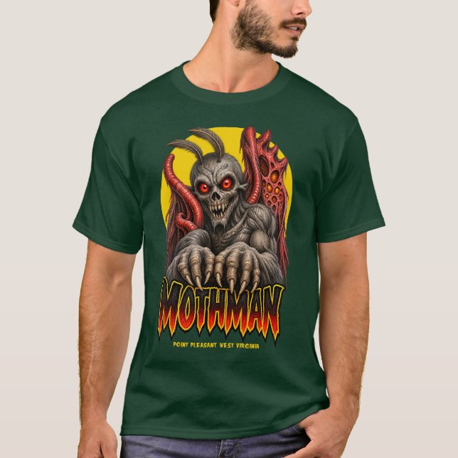 T-SHIRT MOTHMAN (Devant)