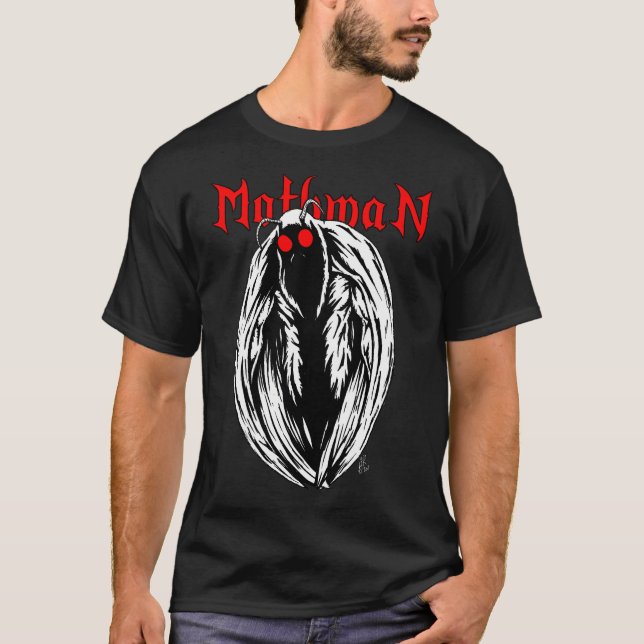 T-shirt Mothman (Devant)