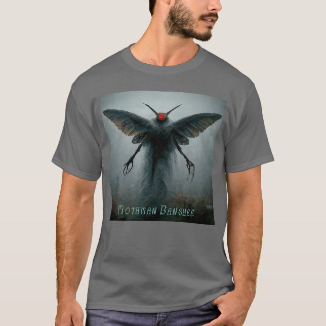 T-shirt Mothman Banshee (Devant)