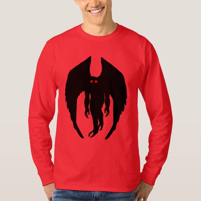 T-shirt Mothman Cryptid (Devant)