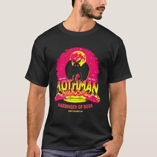 T-shirt Mothman Cryptid Cr (Devant)