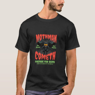 T-shirt Mothman Cryptid Virginie-Occidentale Hommes Femmes