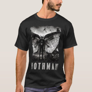 T-shirt Mothman Déplaisant photo Cryptid dévêtu