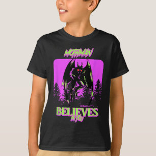 T-shirt Mothman - Mothman Croit En Vous Costume Hallowee