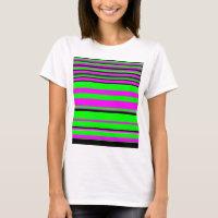 Motif à rayures couleur noir rose chaud