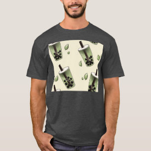 T-shirt Motif à thé Boba