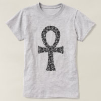 T-shirt Motif Ankh Swirl