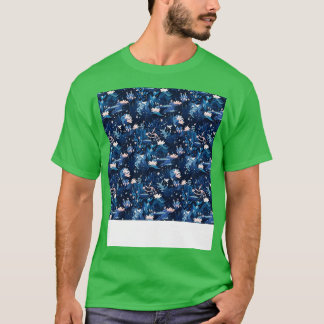 T-shirt Motif aquatique sans soudure Vie sous-marine Océan