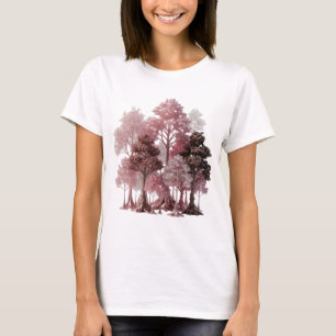 T-shirt Motif Artistique Arbres FANTASTIQUES Iconiques en 