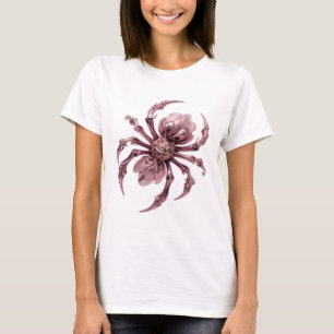 T-shirt Motif artistique ART ABSTRAIT Rose tendance