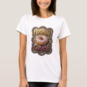 T-shirt Motif Artistique Chic Gold I DONUT CARE