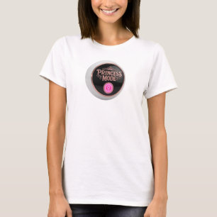 T-shirt Motif Artistique MODE PRINCESSE Rouge Clair