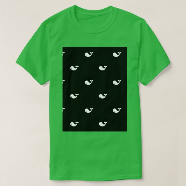 T-shirt motif baleines (Design devant)