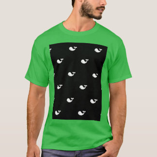 T-shirt motif baleines
