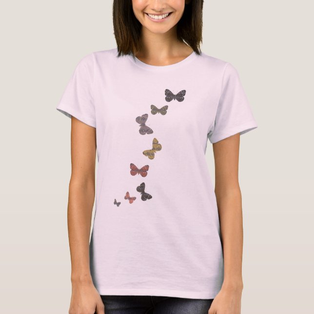 T-shirt Motif Bouddha Papillon (Devant)