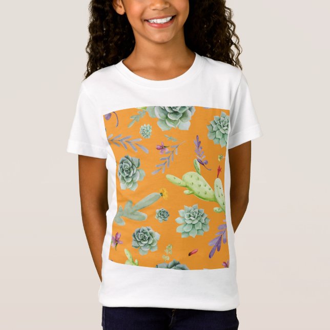 T-Shirt Motif Cactus 11 (Devant)