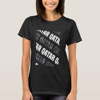 T-shirt Motif camouflage Qatar gris Camouflage