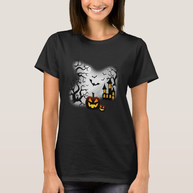 T-shirt Motif cool Sans Costume Pour Halloween 4 (Devant)