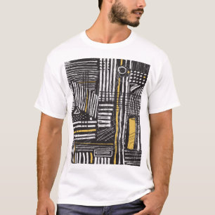 T-shirt Motif créatif abstrait sans faille : design artist